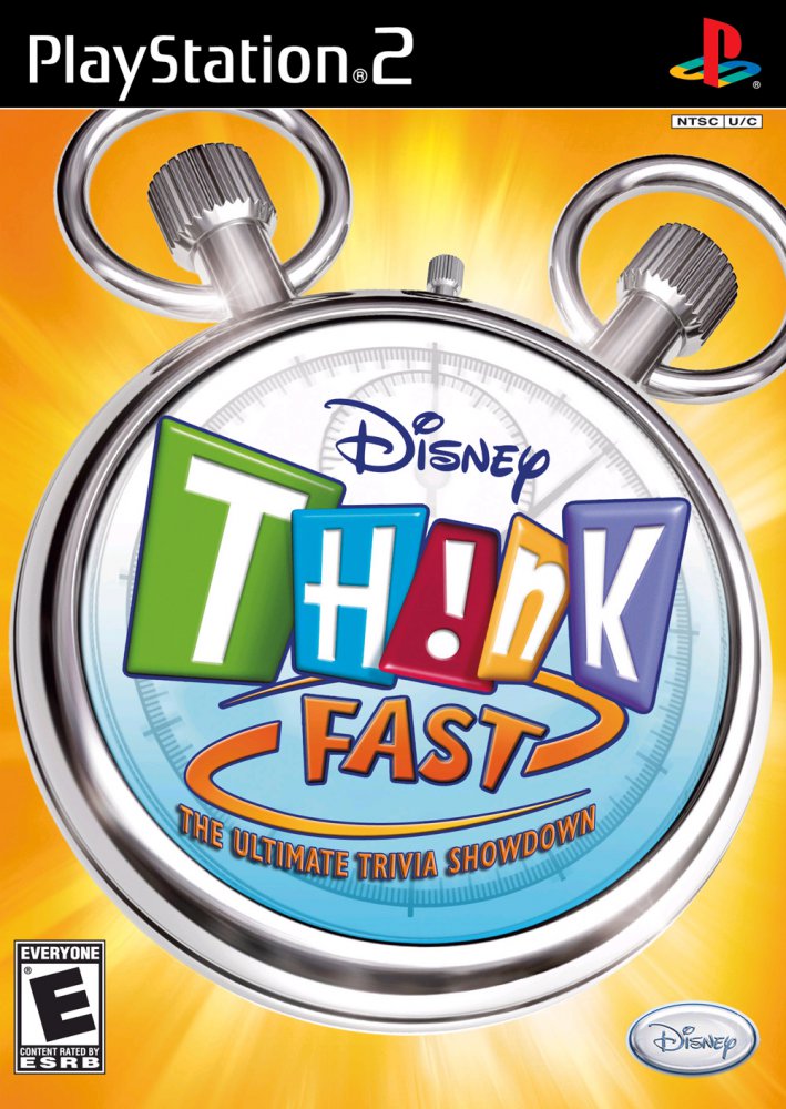 Disney Th!nk Fast PS2